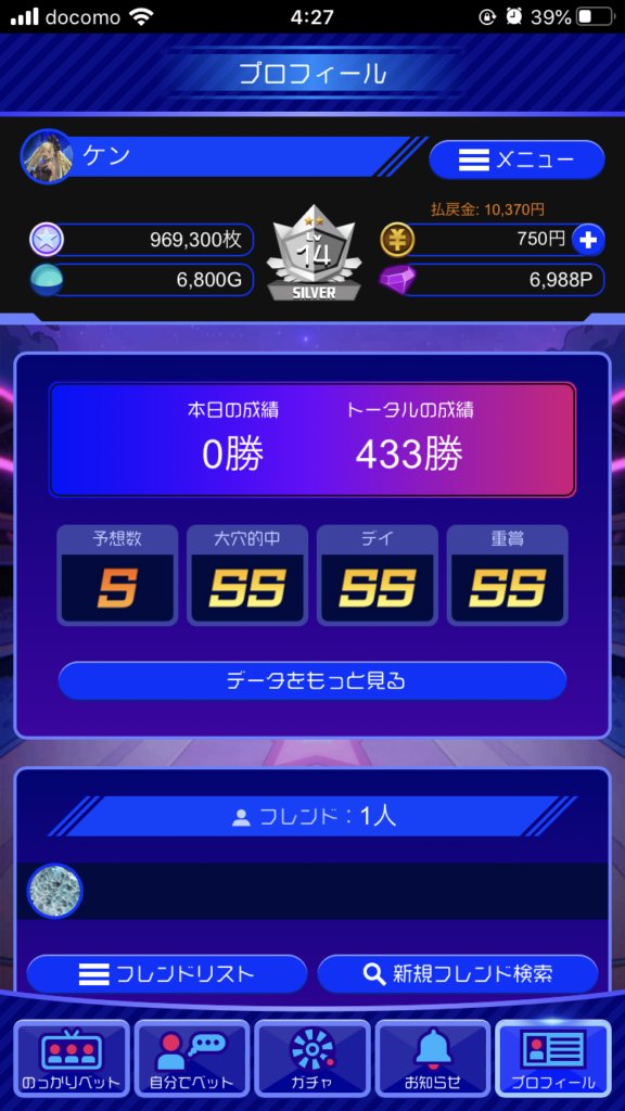 TIPSTAR実績その1